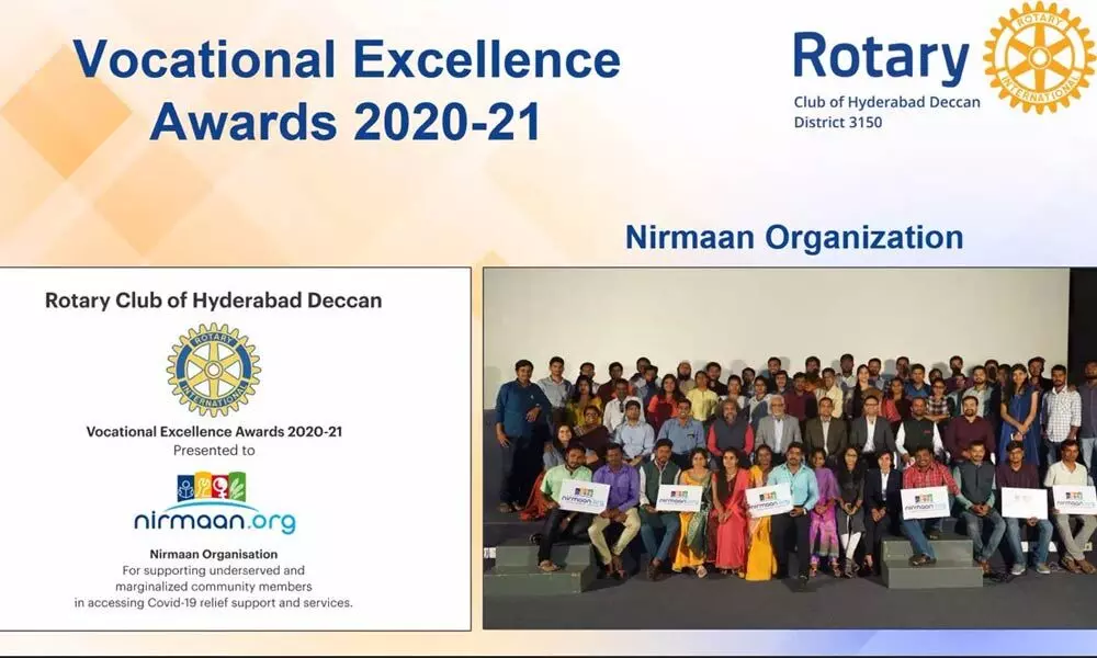 Hyderabad: Rotary vocational excellence awards to six organisations