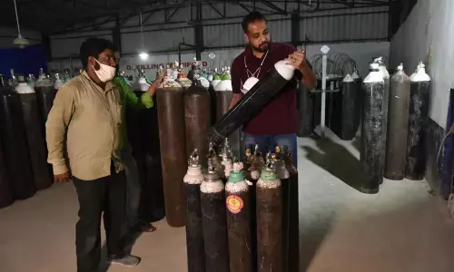 Drop in oxygen demand as corona cases dip