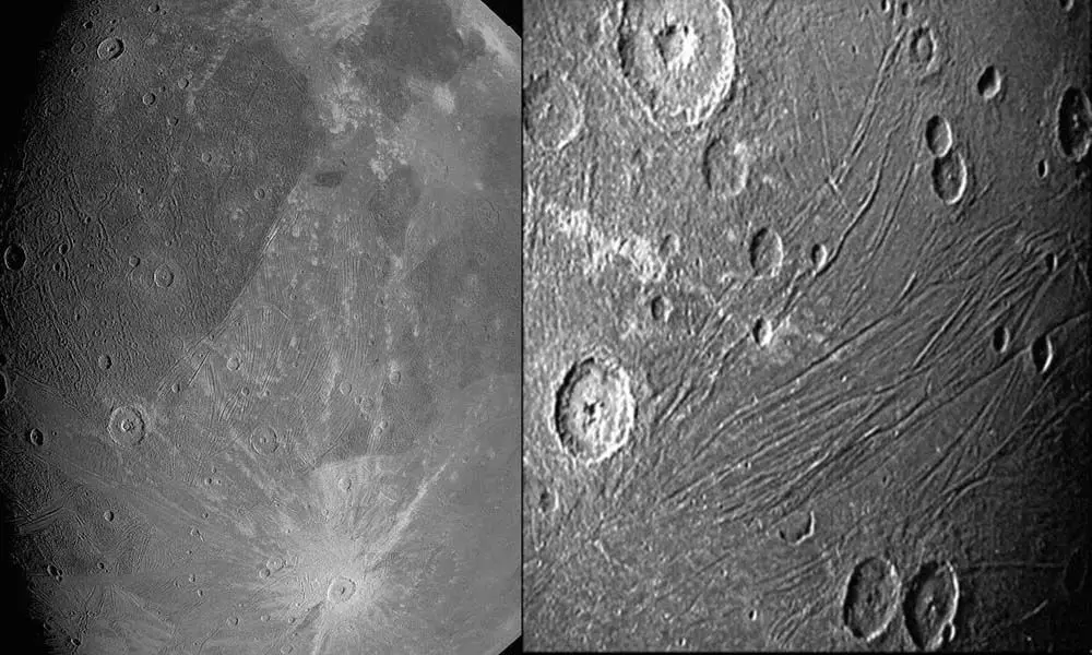 NASAs Juno sends 1st images of Jupiters largest moon