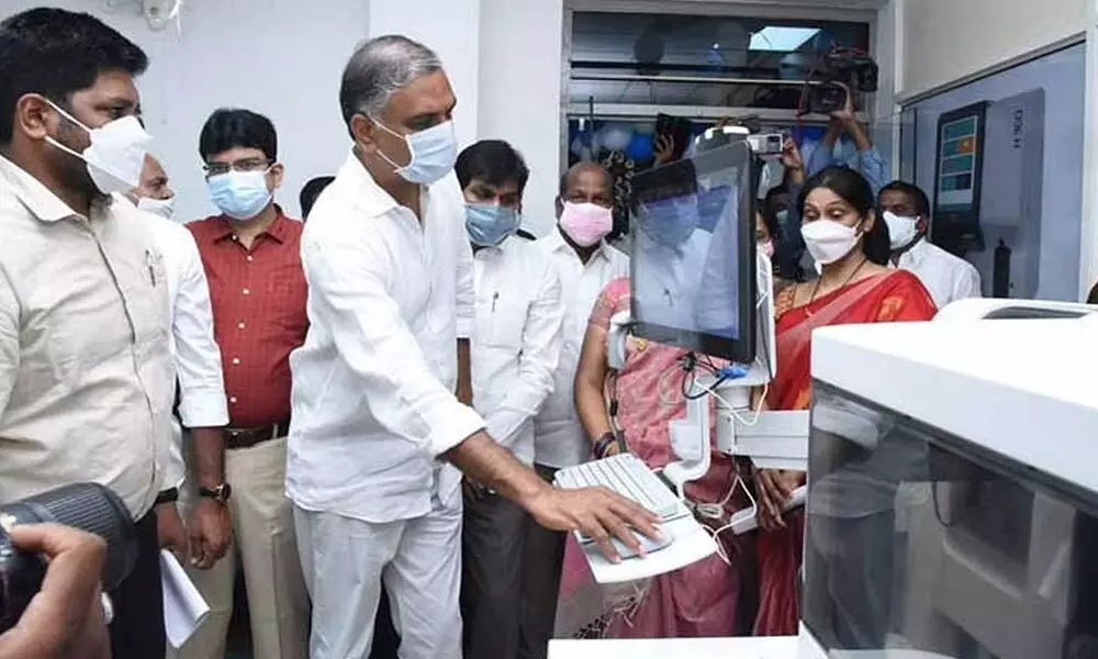 Telangana: Minister Harish Rao Inaugurates Diagnostic Centres In Sangareddy District