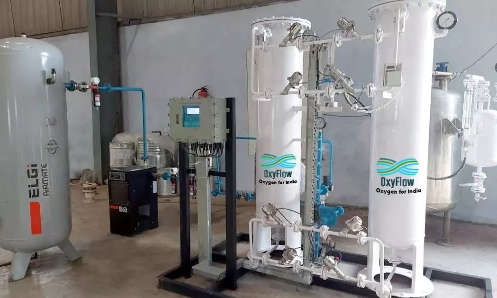 ISB alumni comes up with Oxyflow, made in Telangana PSA Oxygen plant