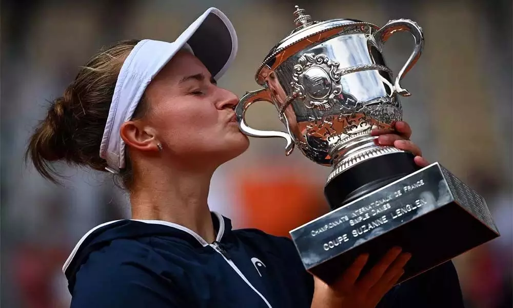 Barbora wins maiden French Open womens title