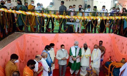 Foundation stone laid for TTDs Venkateswara temple in Jammu