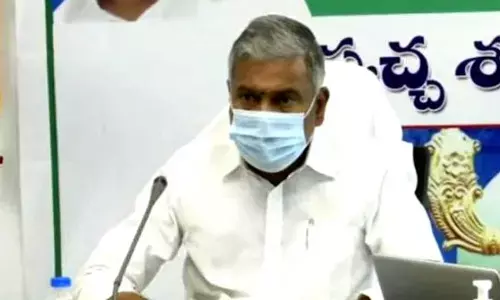 Andhra Pradesh State Panchayat Raj Minister Peddireddy Ramachandra Reddy