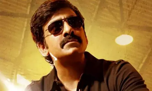 90s backdrop for Ravi Tejas next