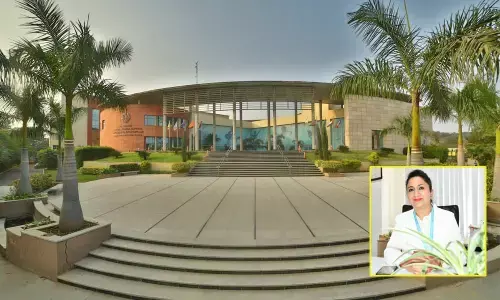 Oakridge International School, Bachuaplly Front View and Baljeet Oberoi