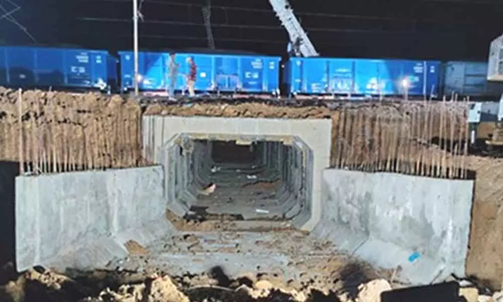 A Limited Height Subway installed between Nellimarla- Garividi stations of Waltair Division