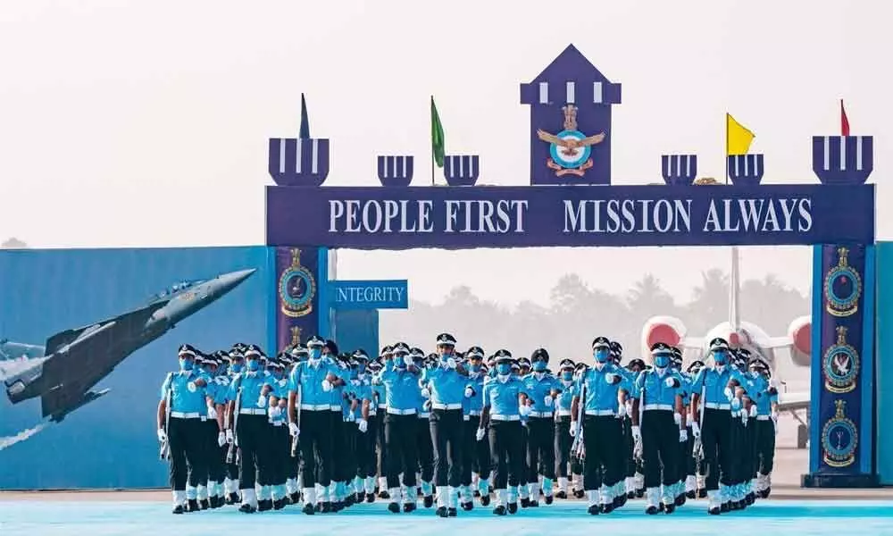 Combined graduation parade at Dundigal IAF Academy on June 19