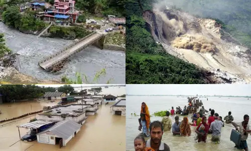 Rain, floods wreak havoc in Nepal; scores die and missing