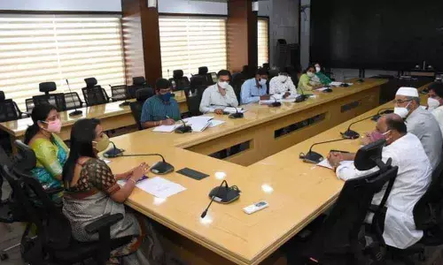 Review meeting on desilting of nalas