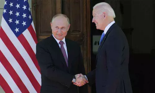 Biden, Putin shake hands to kick off Geneva summit