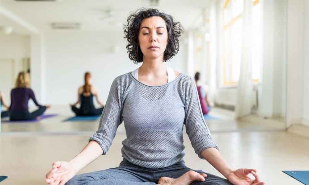 Yoga makes you to breathe easy