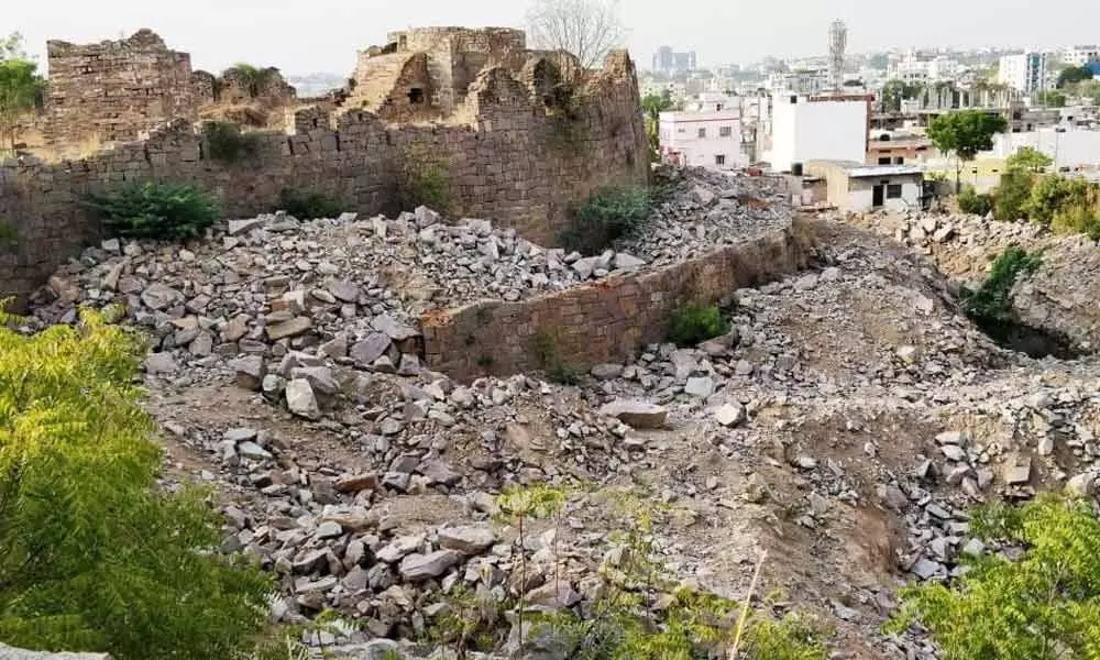 Naya Qila: Heritage structure lies in a state of neglect, cries for government attention