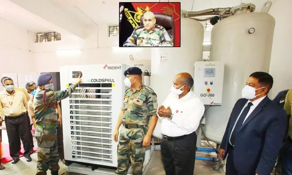 Oxygen generation plant for Military Hospital inaugurated