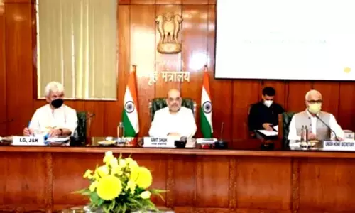 Amit Shah reviews development programmes for Jammu and Kashmir