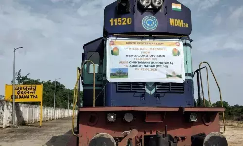 First Kisan Rail Service launched in Karnataka