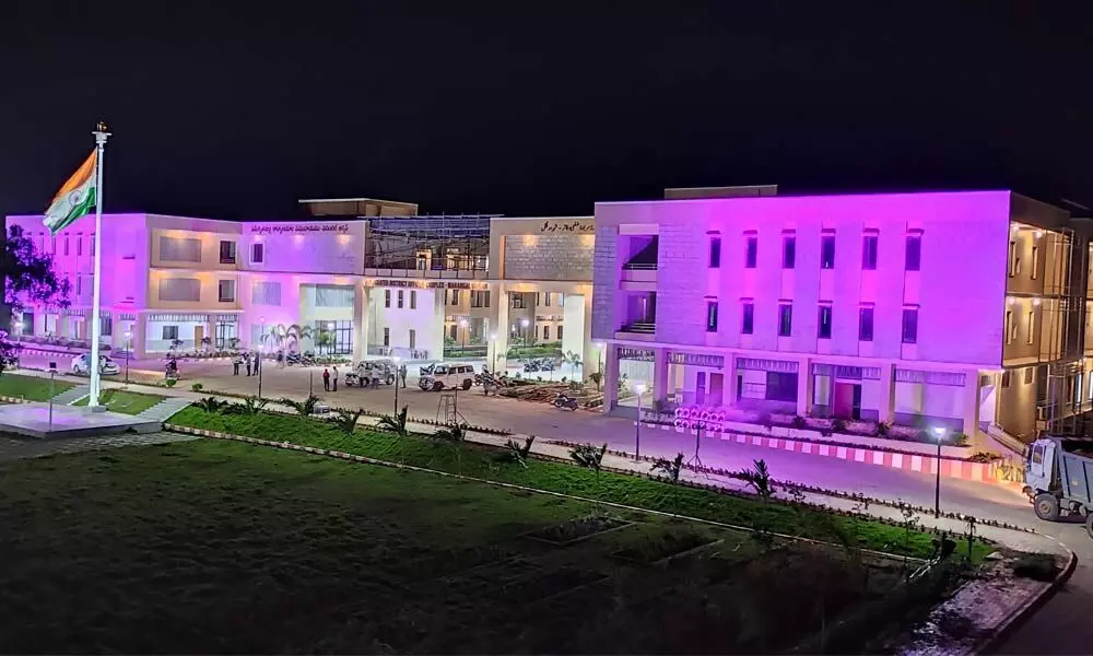 Warangal Urban District Integrated Collectorate Complex ready for inauguration