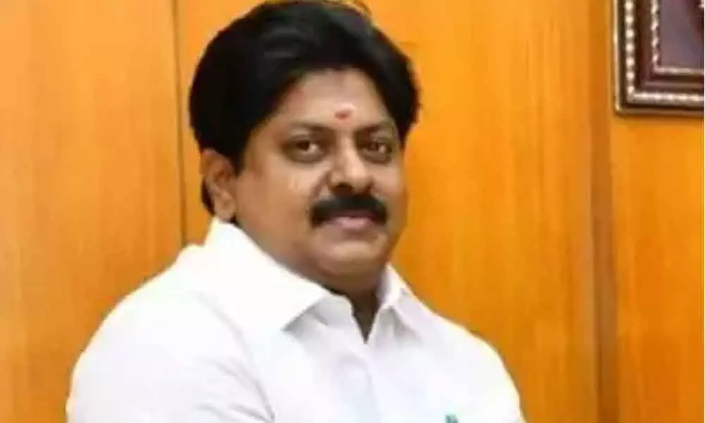 Former Tamil Nadu Minister and AIADMK leader M. Manikandan