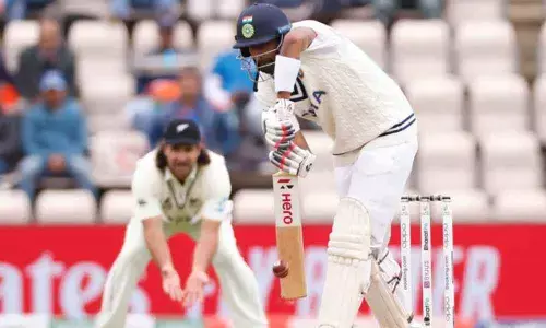 Jamieson scalps 5 to bowl out India for 217, New Zealand 36 for no loss