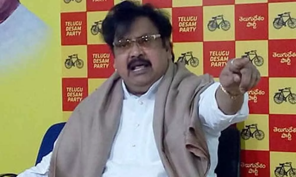 TDP national general secretary Varla Ramaiah