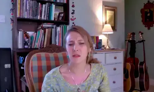 British artist singing ghazal