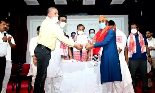 Prominent Assam Congress MLA Rupjyoti Kurmi joins BJP