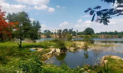 Encroachers threaten to gobble up Kappala Cheruvu