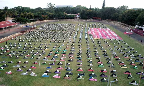 Military stations of Karnataka & Kerala sub area participate in Yoga Day