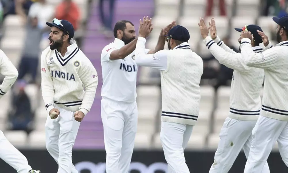 WTC final: Shami sizzles with four wicket haul but New Zealand take 32-run lead against India
