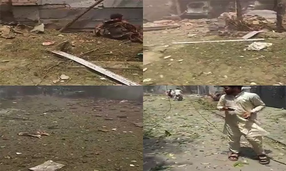 Bomb blast near Hafiz Saeeds house in Lahore kills 2