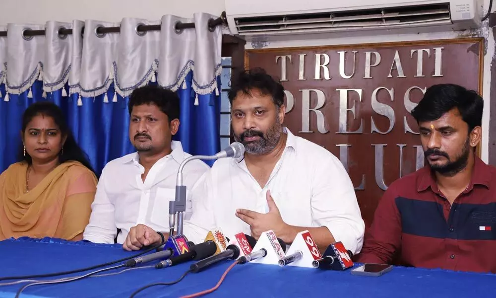 Jana Sena Party opposes to extension of Garuda Varadhi