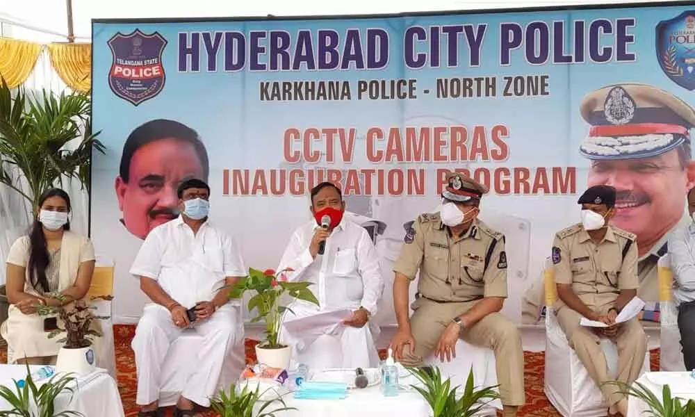 Secunderabad Cantonment Board inaugurate a network of 46 CCTV cameras