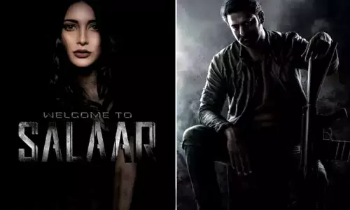 Shruti Haasan and Prabhas in Salaar movie