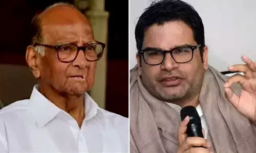 Sharad Pawar and Prashant Kishor