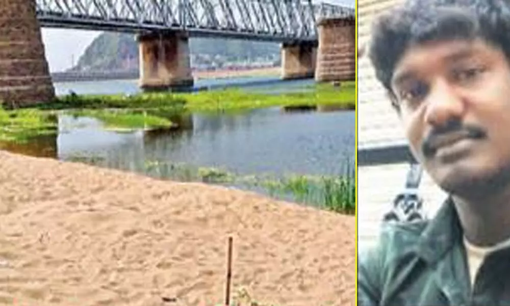 Accused in Tadepalli lovers attack case appears on the railway track, escapes