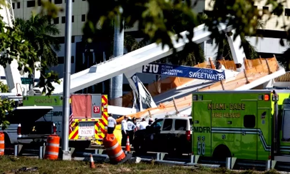4 die, 159 missing in US Florida building collapse