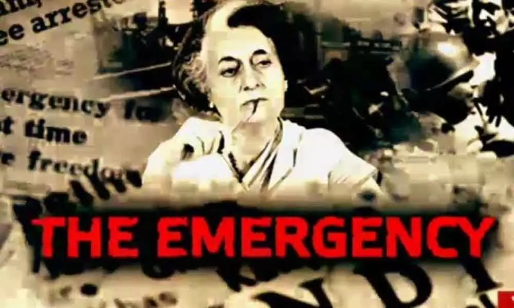 Remembering the Emergency ( File pic)