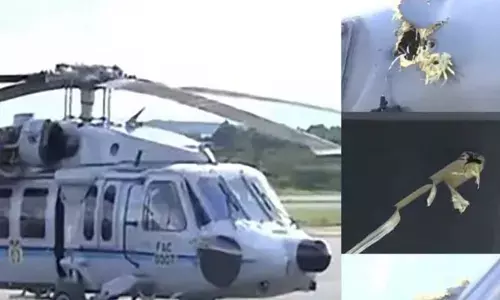 Colombian President unharmed after attack on helicopter