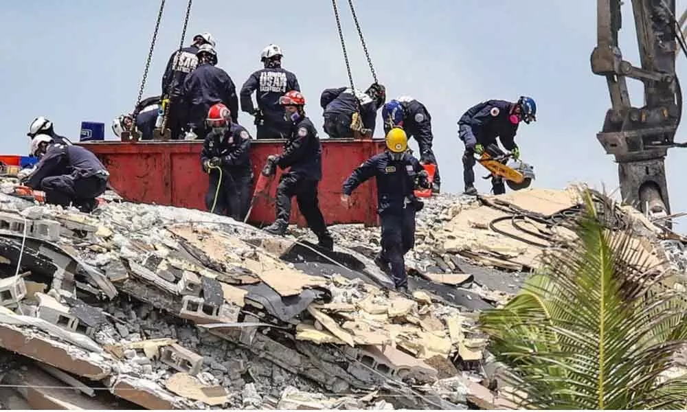 Building collapse death toll in US Florida rises to 5