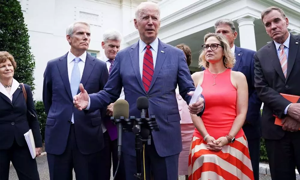 GOP Senators Say Biden’s Infrastructure Deal Back on Track