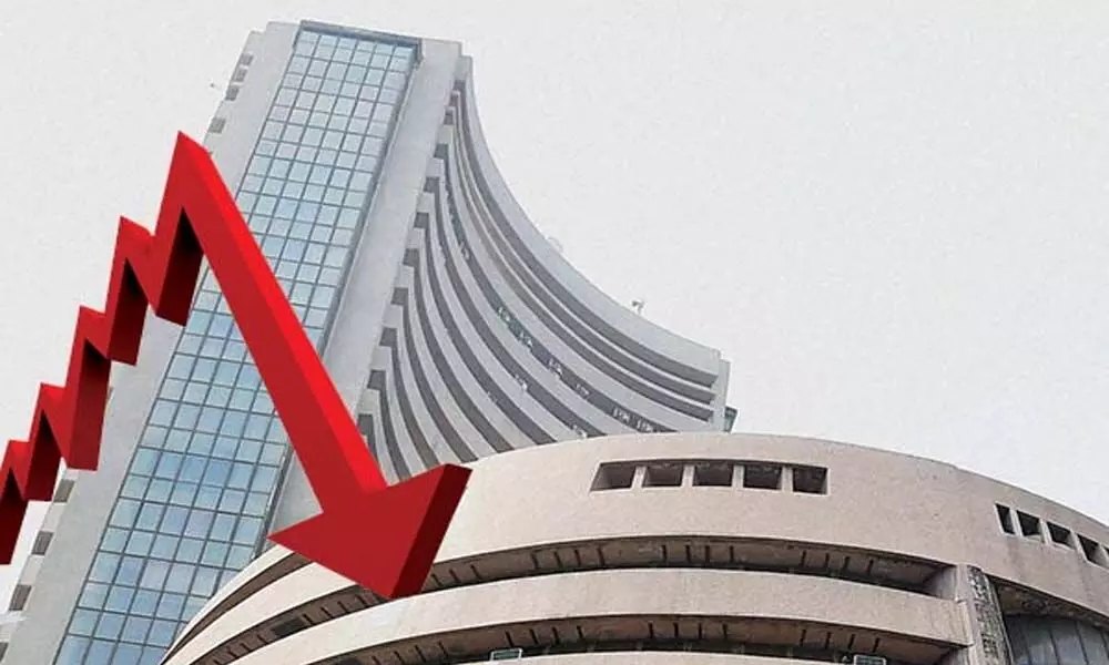 Markets close in Red; Sensex ends 189 points & Nifty 50 holds 15,800 mark