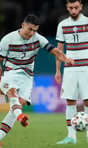 Ronaldo misses out on world record as Portugal crash out of Euro 2020