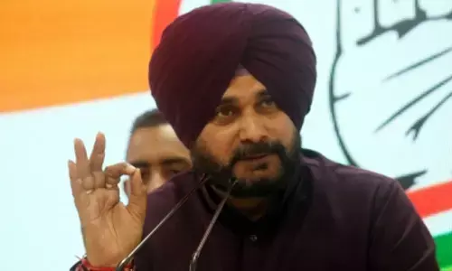 Amid infighting in the Punjab Congress, sulking party leader Navjot Singh Sidhu