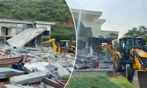 Four illegal farmhouses razed in Aravalli region