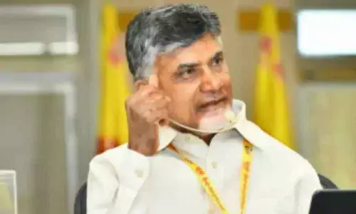 TDP party national president N Chandrababu Naidu