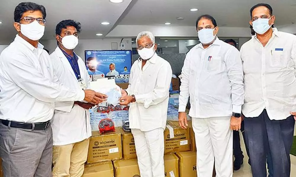 NRIs donate 4.28 crore worth medical equipment to govt. hospitals