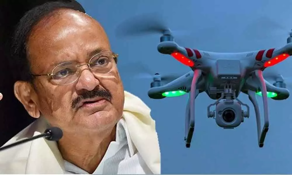 Venkaiah Naidu calls for ‘intelligent’ ways to counter drone attacks