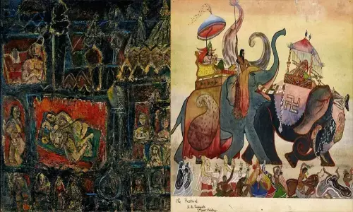 Auction breaks world records for art masters Paritosh Sen, HA Gade