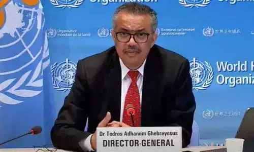 WHO chief Dr Tedros Adhanom Ghebreyesus