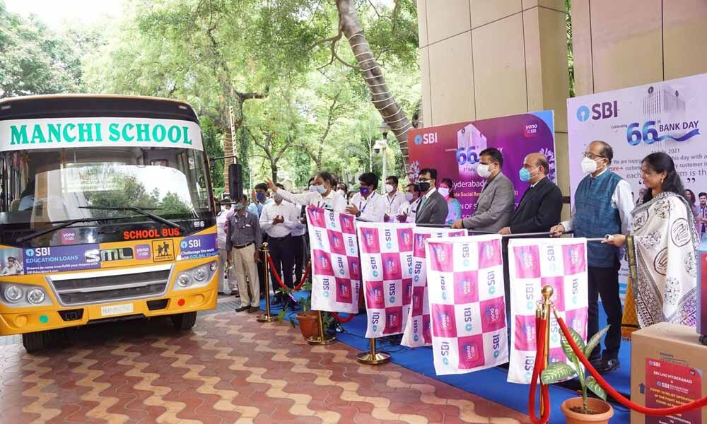 SBI Hyderabad Circle celebrates 66th State Bank Day